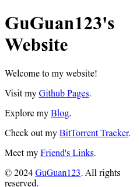 网站截图 guguan.dpdns.org