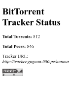 网站截图 tracker.guguan.000.pe